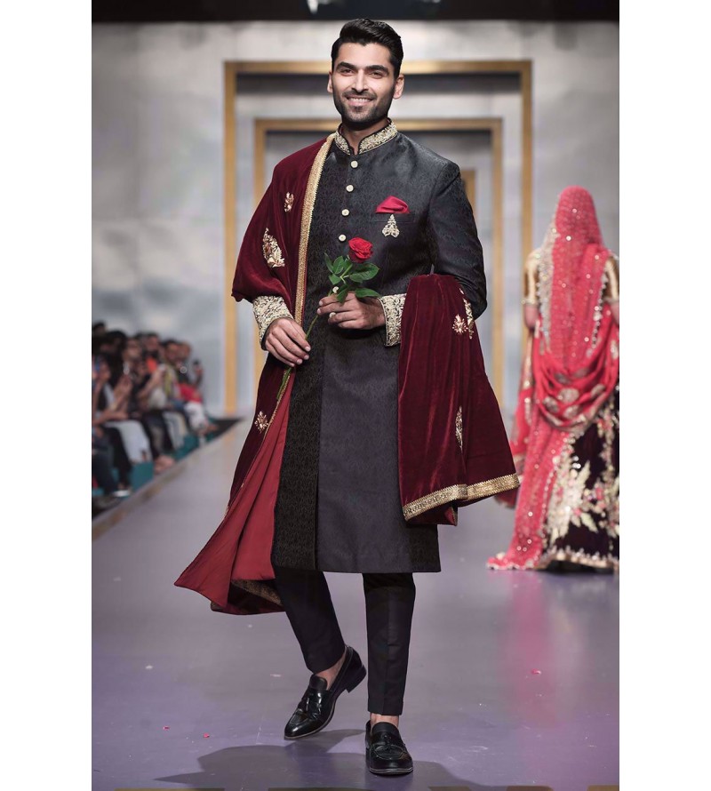 Groom Sherwani Jamawar 